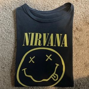 Nirvana band t shirt